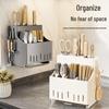 YouShu Integrated Kitchen Storage Rack with Knife and Chopstick Holder