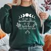 We Are The Granddaughters of The Witches You Could Not Burn Sweatshirt Salem Witch Hoodie Unisex Long Sleeve Sweatshirt Pullover