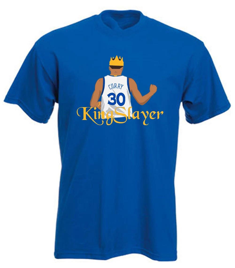 Steph Curry Golden State Warriors  Lebron King Slayer  T-Shirt XXXL