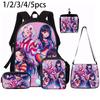 1/2/3/4/5PCS K-POP Girl Group Pattern Backpack Set The Perfect Gift for Kpop Fans