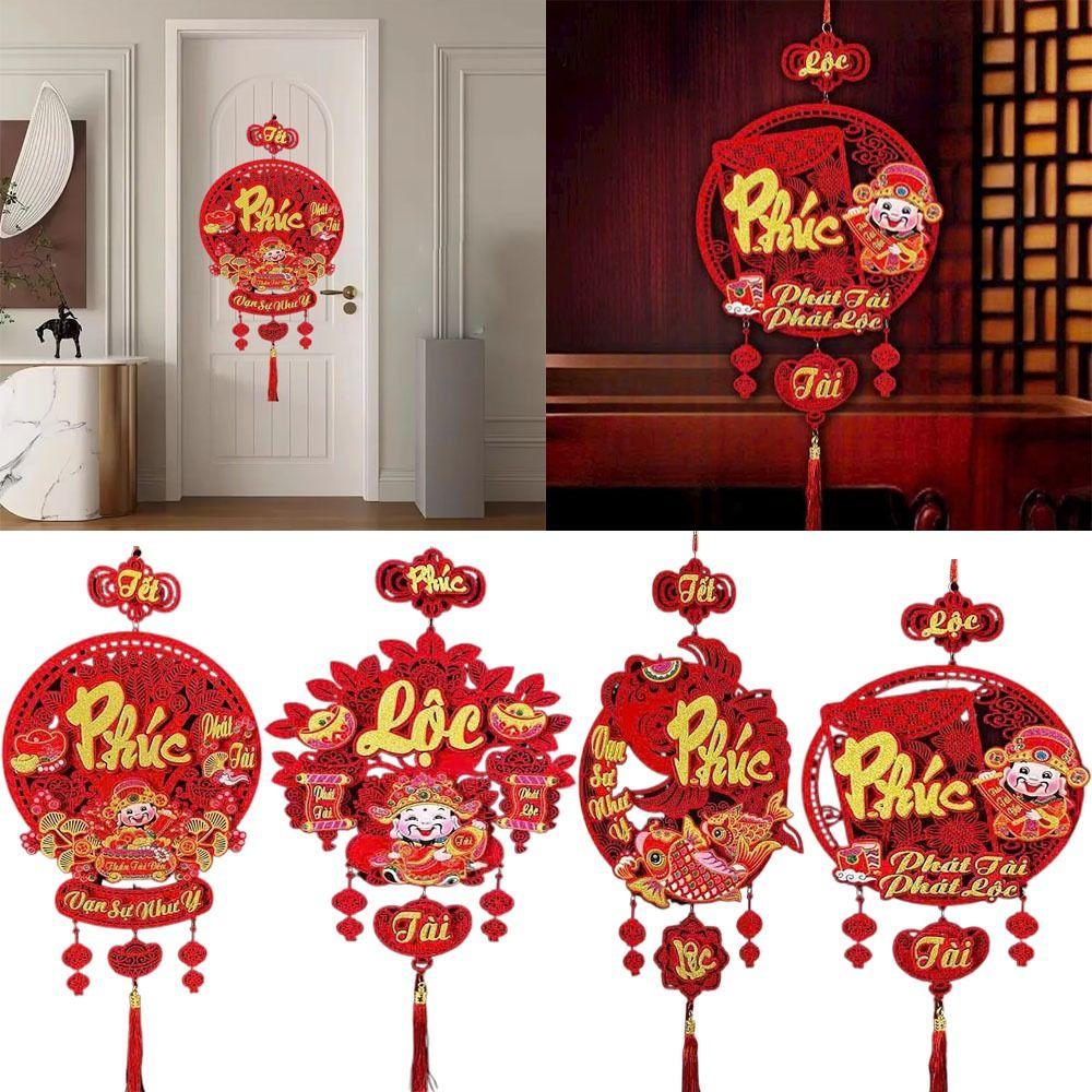 Traditional Spring Festival Ornament  2025 Vietnamese New Year