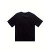 European Sizes Casual Round Neck Short Sleeve Outdoor Top Featuring a 3D Print of a Cool Santa Enjoying Beer