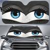 Car Sunshade Close Up Of A Pair Of Blue Eyes Auto Sunshades Sunshade, Front Window Sun Cover For Car, Auto Sunshade For Decor, C