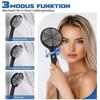 Ensemble de douche - NETTLIFE - Combiné - Robinet baignoire - Douchette 3 fonctions - Noir métal
