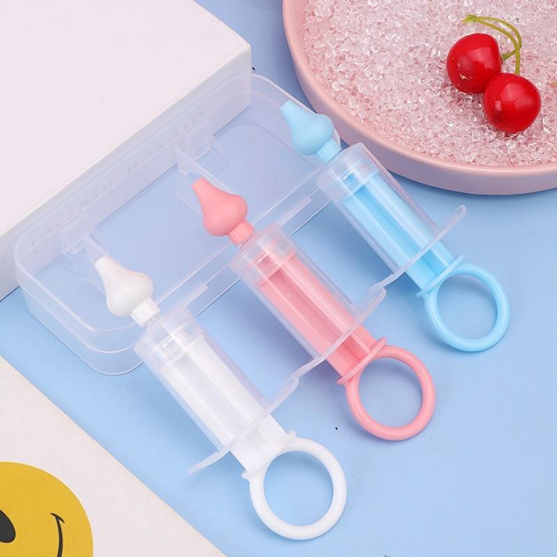 Baby Nasal Aspirator Professional Syringe Nasal Irrigator Infant Nose Cleaner Rinsing Device Reusable Silicone Nasal Suction Tip