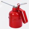 Hand Pump Oiler Can Metal Oil Can Oil Pot with Spout Pump Oiler Industrial Home Vehicles Lubrication Lubricating Oil Can Garage