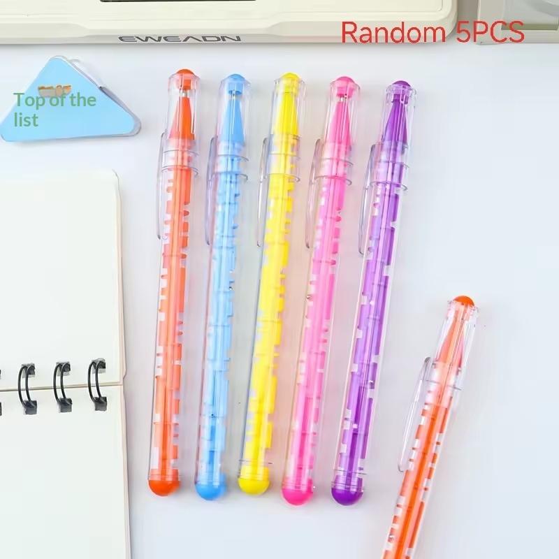 5/10Pcs Creative Stationery Fun Puzzle Game Pen Maze Ballpoint Pens Stress Relief Writing Tool Unique Gift