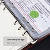 Clear PVC Bag for A6 Planners, A5 Storage, B5 Loose-leaf, Document & Card Holder