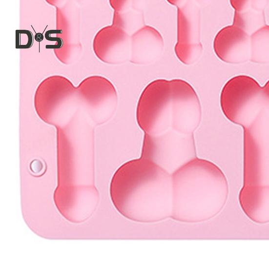 2 Sizes Shapes Cake Mould Heat resistant Creative 3D Soft Touch Silicone Mold