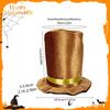 Top Hat Black Magician Butler Dress Up Costume Accessory Novelty Formal
