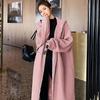 Casual Lange Hoodie voor Dames Herfst Winter Fleece Verdikken Losse Lange Mouw Rits Hoodie Cardigan Jassen Oversized