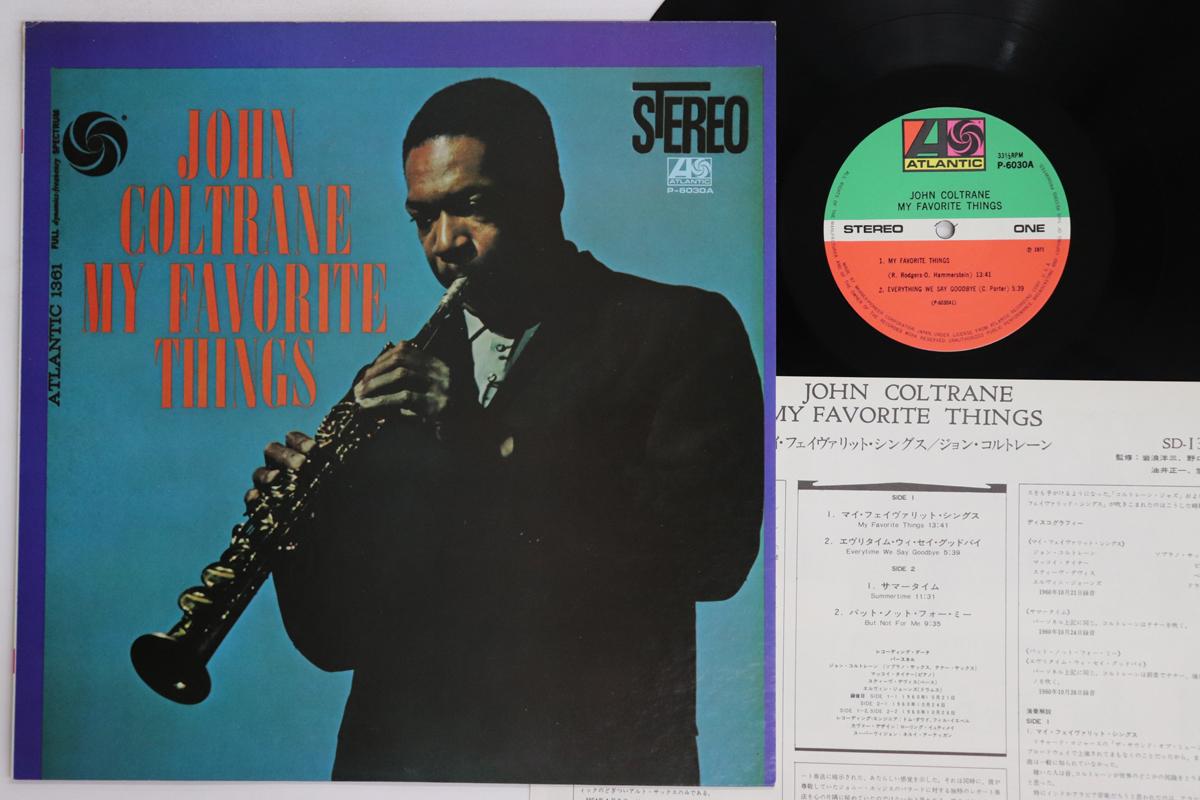 

LP Record JOHN COLTRANE My Favorite Things P6030A ATLANTIC 1971 Japan Jazz Used