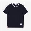 Tom Brown Mjs083a 00042 415 Stripe Contrast Mens Short Sleeve Tee