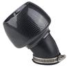 ADPOW Universal Motorcycle Carbon-look Air Filter Power Filter Air Cleaner 28mm 35mm 42mm 48mm JAZZ Magna 50 Monkey Gorilla Ape Super Cub Little