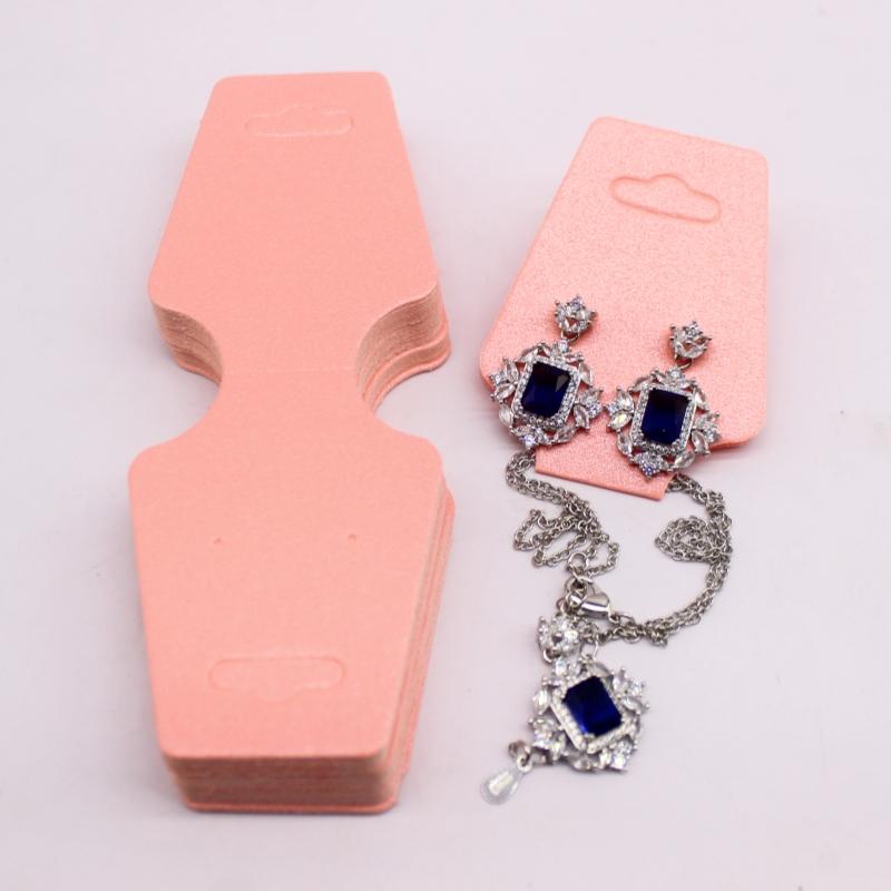 100pc/lot Multi Design Printed Jewelry Necklace Earring Set Card Flower and Bird Styles Hair Accessoreis Bracelet Dispaly Card