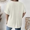 Women's Plus Size Fashion Casual Short-Sleeve T-Shirt With Round Neck