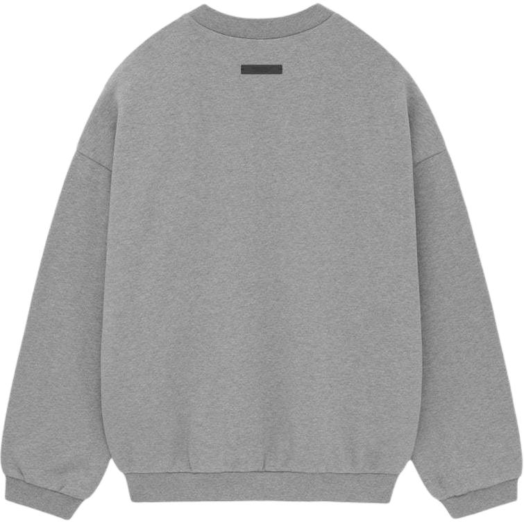 Fear of God Essentials Fleece Crewneck Dark Heather Men Tops Grey 192BT246269F