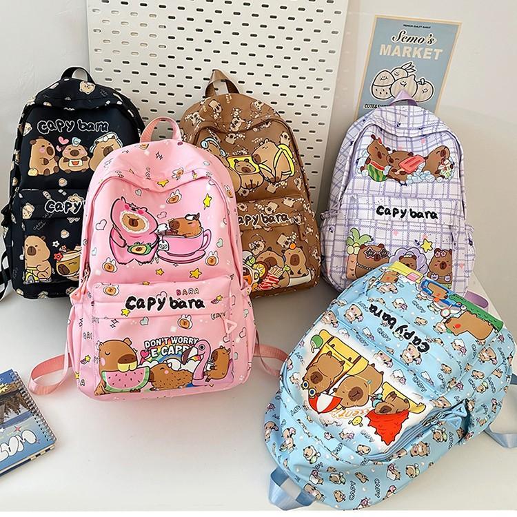 Ghiozdan școlar pentru copii, ghiozdan drăguț cu imprimeu animat, capacitate mare pentru elevi de școală primară, ghiozdan pentru băieți și fete