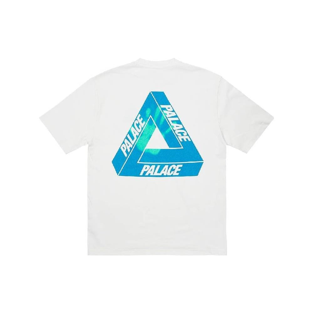 Palace SS23 Reacto Tri Ferg T Shirt Orange Logo T Shirt Unisex P24ES029