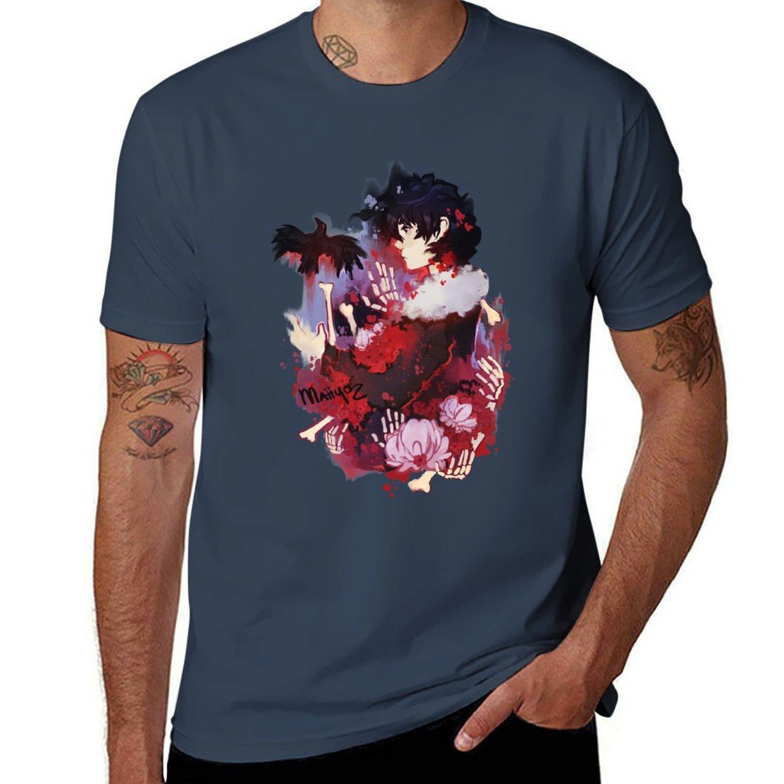 Hands of the dead TShirt Simple Solid Color Crew Neck Tee S