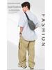 Men's High-End Travel Multifunctional Crossbody Shoulder Bag – Slant Style Outdoor Chest and Waist Small Backpack
