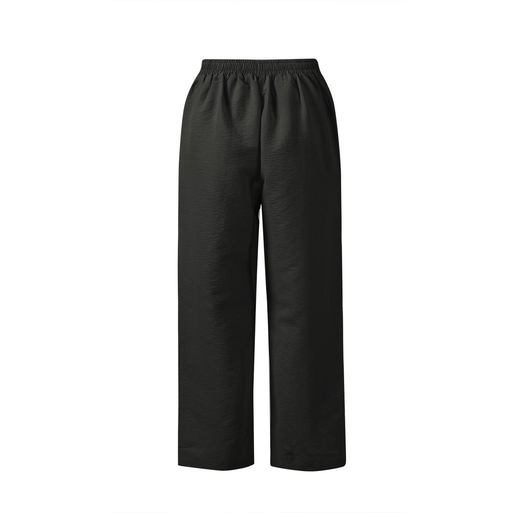 Damen locker weite Hose, lässige lockere Baumwoll-Leinenhose mit Taschen