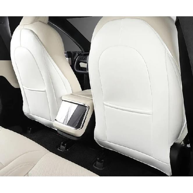

2Pcs Seat Back Anti Kick Pad for Tesla Model X Model S Backrest Protective Mat Wear-resistant Child Anti Dirty Car Accessories белый