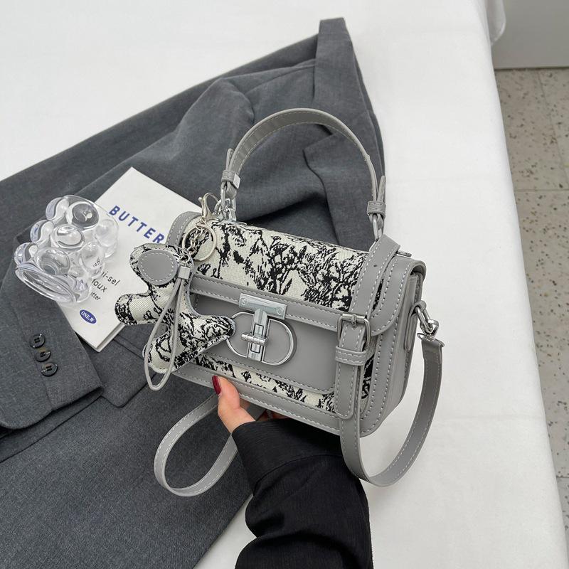 Bolsas de design de nicho populares 2024 Novas bolsas femininas Bolsas crossbody versáteis populares Bolsas quadradas pequenas portáteis da moda