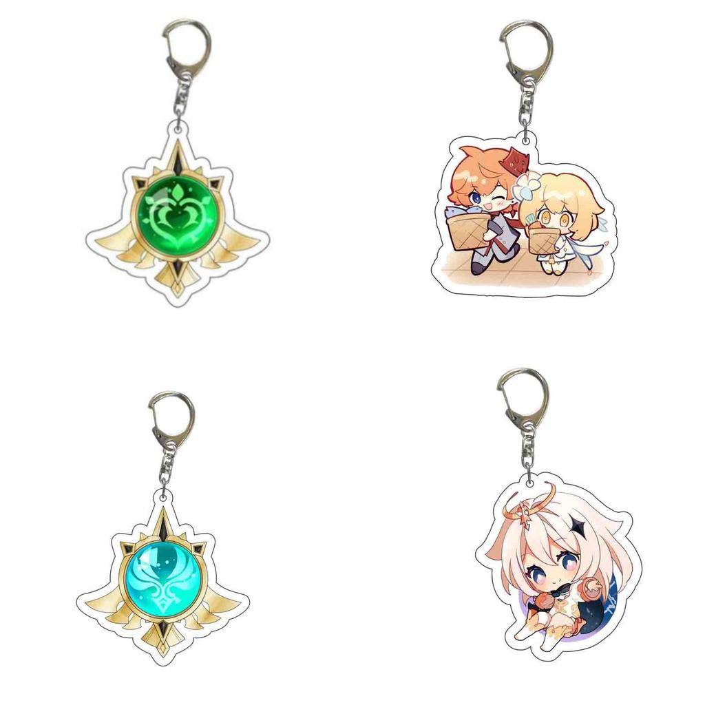 Premium Cartoon Keychain With Silicone And Alloy Material For Durability