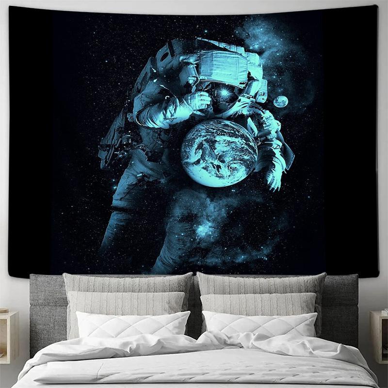 Galaxy Tapestry Space Universe Nebula Celestial Starry Sky Home Decor Wall Hanging Aesthetic Room Decor Gift