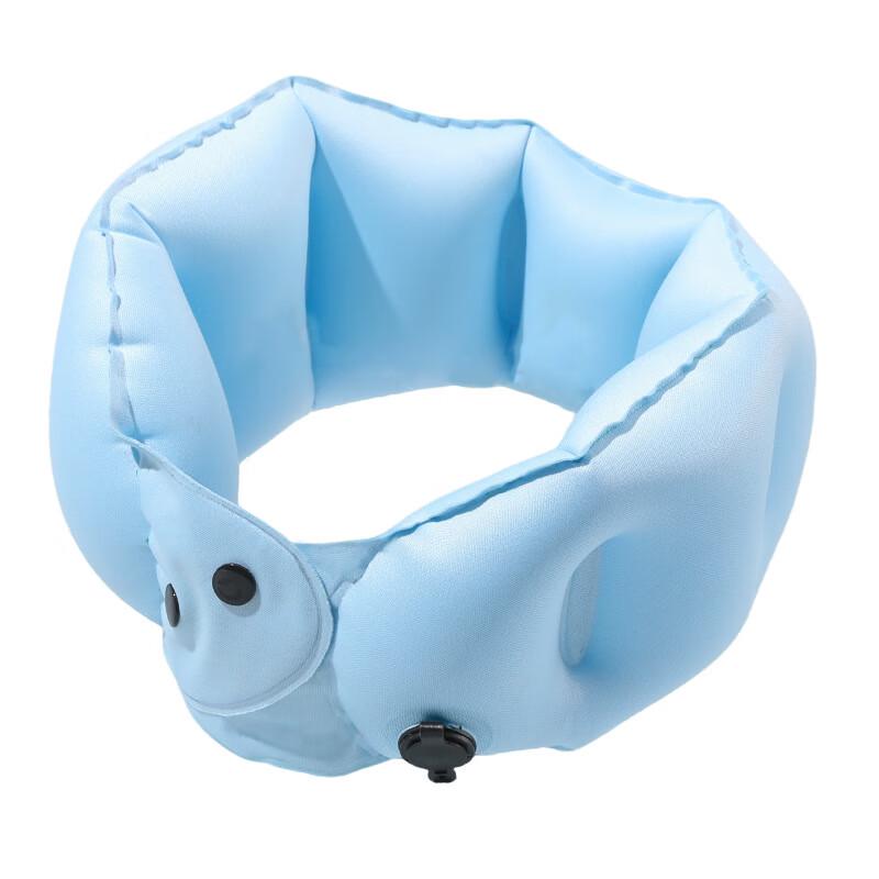 Portable Inflatable U-shaped Neck Pillow