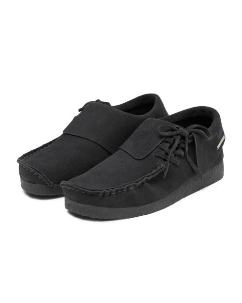 [Miseki Seoul] Hotaru Flap Moccasin Charcoal L54002SSRN1CH