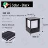 Solar Garden Pillar Light