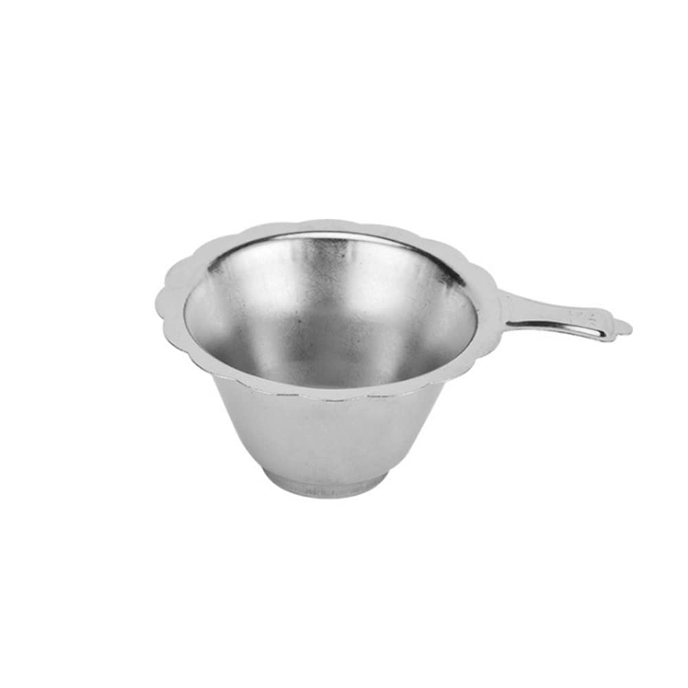 TIYEP Tea Strainer, Fine Mesh, for Straining Black Tea Leaves (5, 2#)