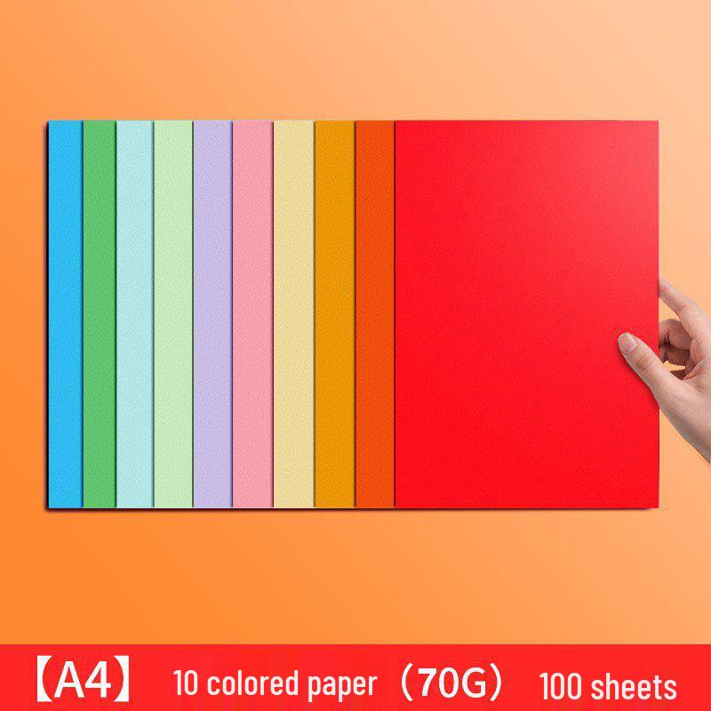 A4/A3 farbiger Karton Bastelpapier für Origami und Kunstprojekte