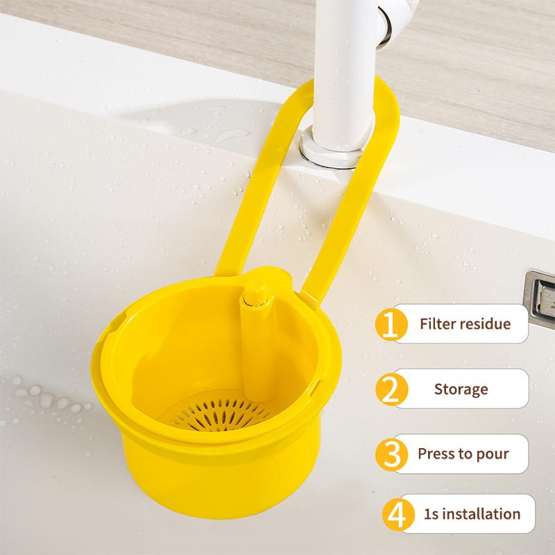 Creatieve Keuken Zink Hangende Zeefmand Afneembaar Openbare Bodemdeksel Keuken Afvalfilter Snel Aflopen Schoon Rek