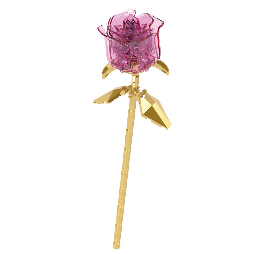 Compatible Lego Eternal Flower Valentine's Day & Teacher's Day Rose Puzzle Building Toy Set