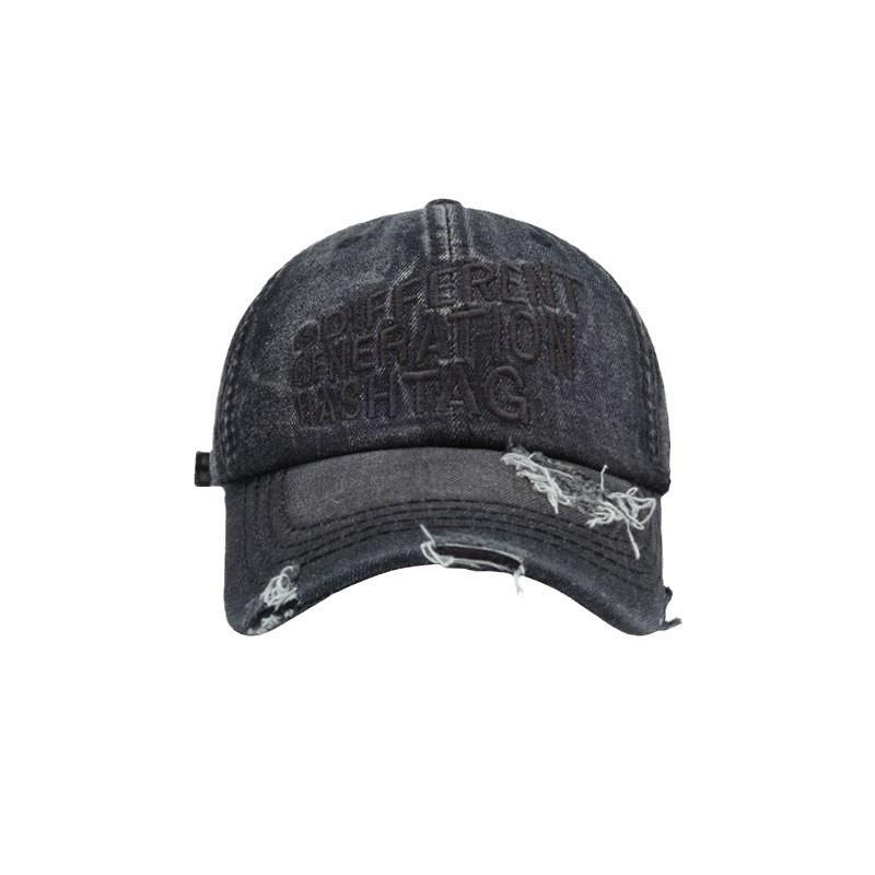 Cotton Embroidered Baseball Cap With Adjustable Fit For Casual Outdoor Wear