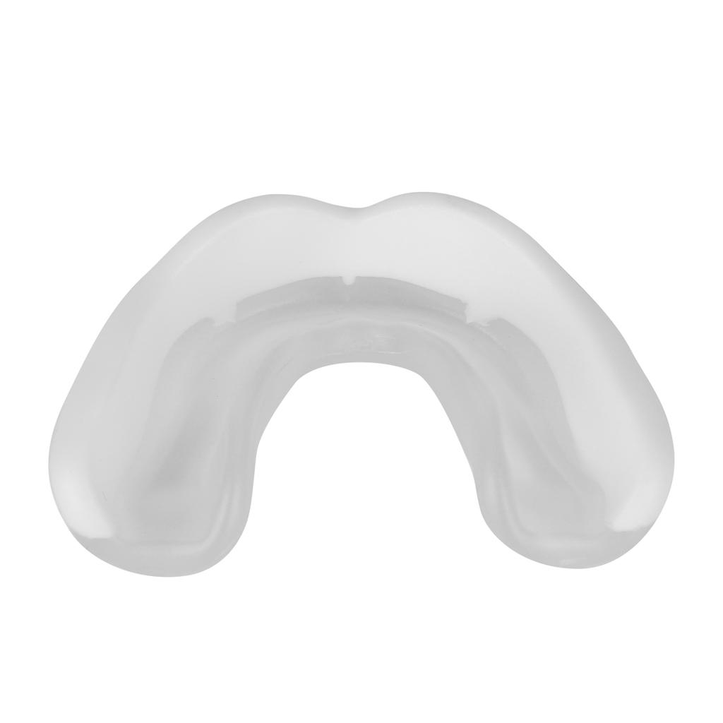 Sports Boxing Mouth Guard Athletes Mouthguard for Basketball Football (Transparent White)