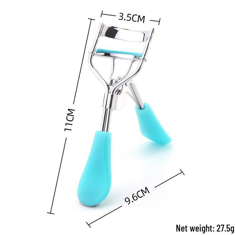 Duckbill Handle Wide-Angle Eyelash Curler - Portable Color Curling Tool