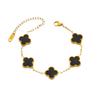 13mm Lucky Four-Leaf Clover Bracelet Double-Sided Shell Versatile and Elegant Four-Leaf Clover Jewelry