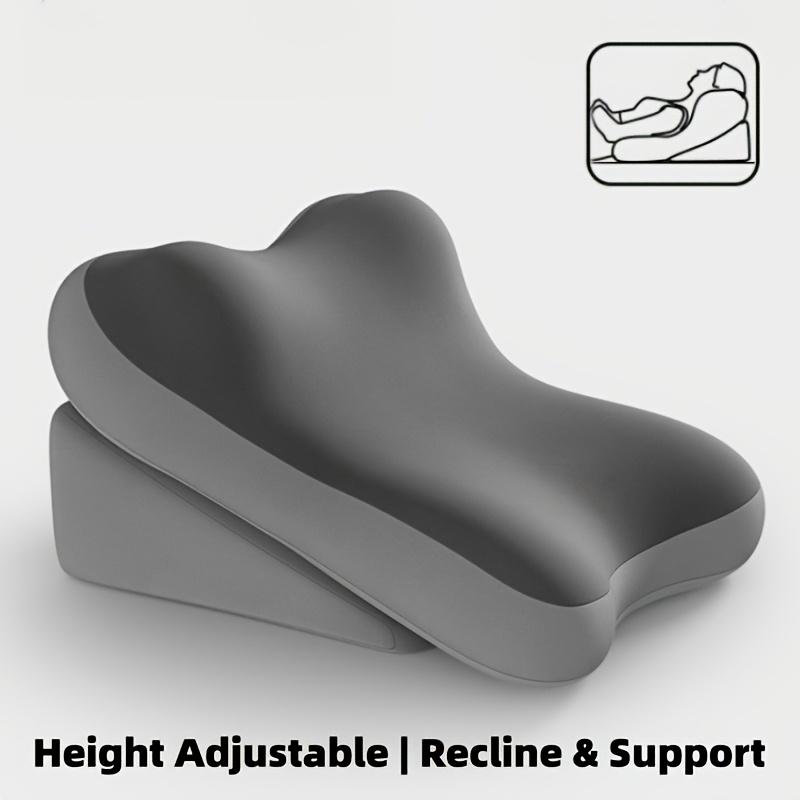 Care Cushion, Turning Aid, Memory Foam Back Support Cushion for Sitting Up in Bed, 2pcs Set of Adjustable Bed Wedge Pillows for Comfortable Support