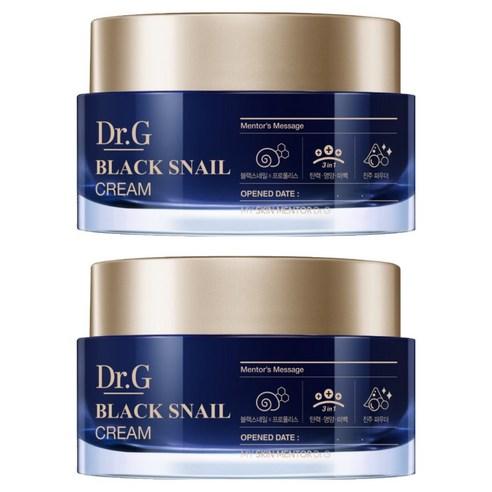Dr.G Black Snail Cream Anti-Aging & Firming Face Cream 50ml × 2