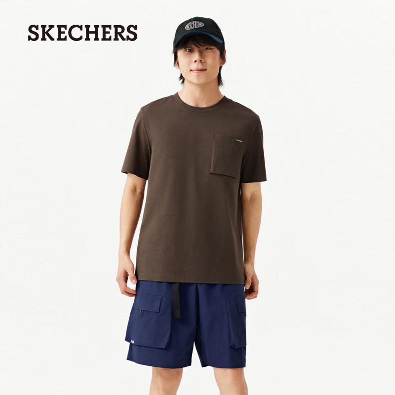 

Skechers Unisex Pure Cotton Short Sleeve T-shirt M