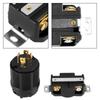 1 Set NEMA L14-30P Generator Adapter Plug 30A125V-250V 4 Pin Plug & Set Industrial Grade Solid Copper Conductors