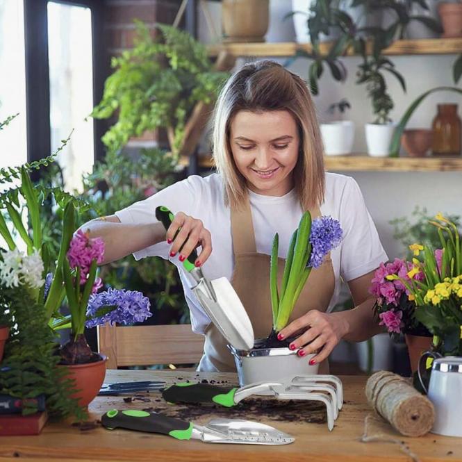 Garden Tool Set, Shovel, Rake, Hoe, Father's Day Gift, GoGarden