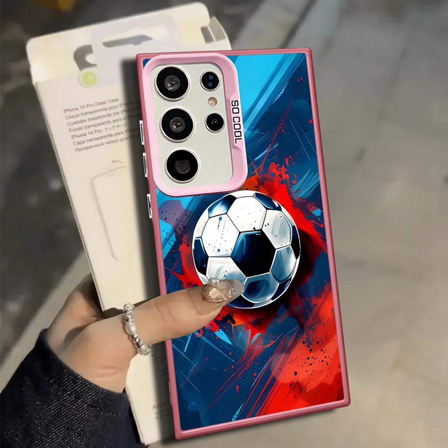 

Football Graffiti Phone Cover Case for Samsung Galaxy S25 S22 S20 Plus S24 FE Note 20 Ultra S25Edge S23 S21 S23 Ultra Galaxy S25 Edge