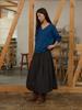 MUEMUER V-Neck Knit Pullover Mu2678Po804M_Blue