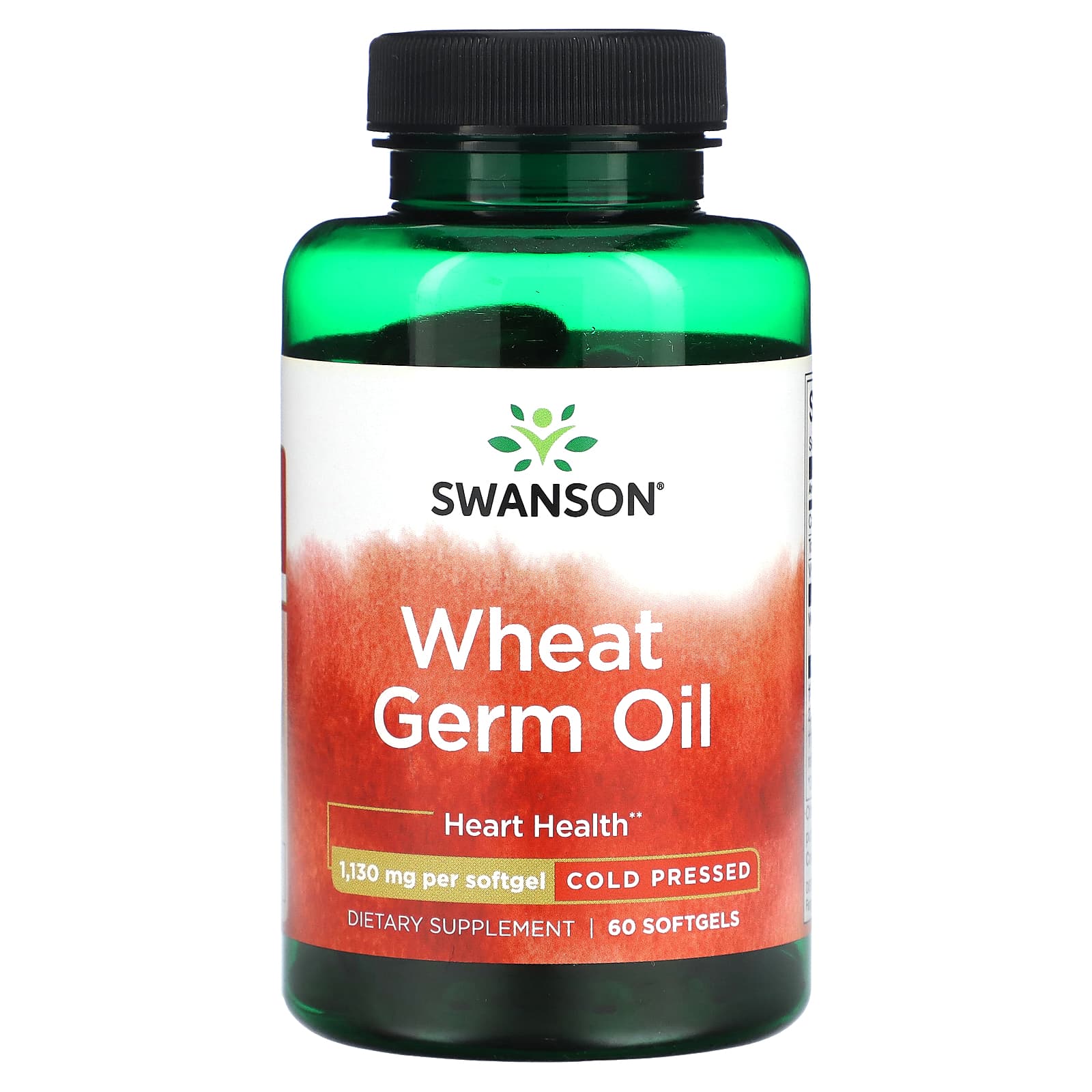

Wheat Oil, 1,130Mg, 60 Softgels