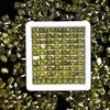 Lot Natural Green Sapphire 10.8ct Emerald Cut 7x5mm Certified Loose Gemstones